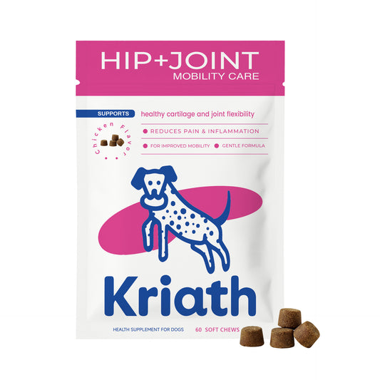 Kriath Chewable Tablets For Dogs, Gentle Care For The Dog's Body, Daily Nutritional Supplement Suitable For All Dog Breeds