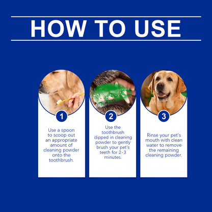 Dog Tooth Cleaning Powder