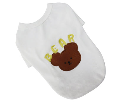 T-shirt Bichon Schnauzer Small Dog T-shirt Vest Pet Clothes