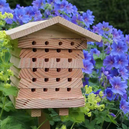 Interactive Wooden Sealed Hanging Outdoor Mini Insect House