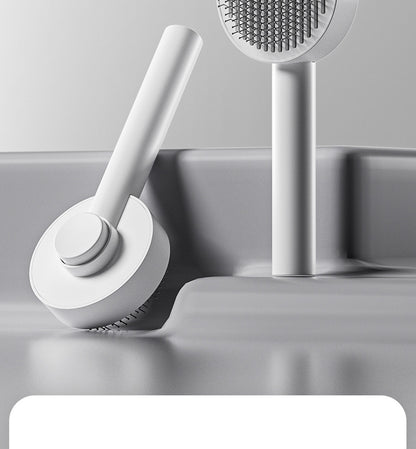 Stainless Steel Needle Hair Removal And Deshedding Comb For Pet Cats