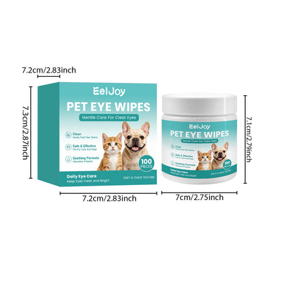 Pet Eye Wipes Gently Clean Dog And Cat Eye Daily Pet Tear Wipes