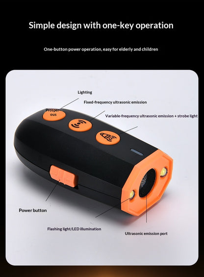 Portable Handheld Ultrasonic Dog Repeller
