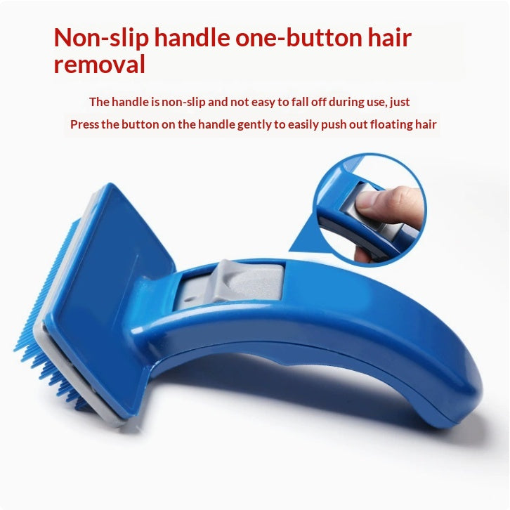 Pet Brush Comb Puppy Dog Cats Self Cleaning Combs Hair Trimmer Grooming Tools for Dog Animals Pet Cleaning Supplies