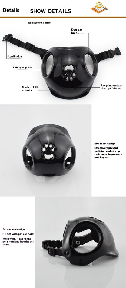 PET Helmet Cycling Hat For Small And Medium Sized Dogs