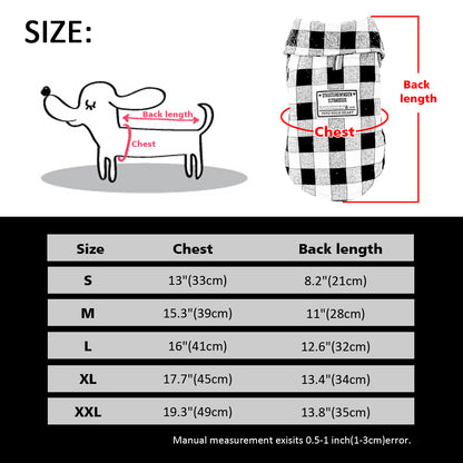 Chinese Style Two-Legged Shirt - Pet Clothing