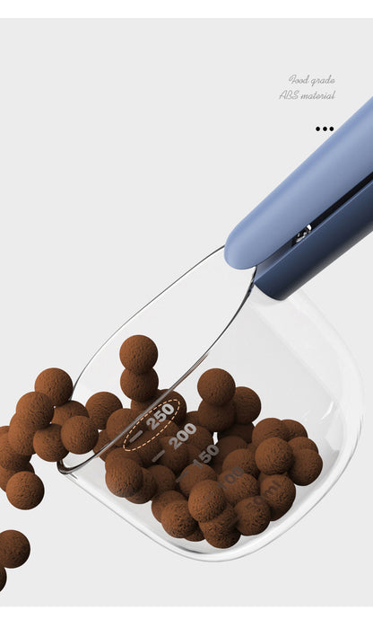 Pet Food Spoon, Transparent With Scale For Measuring, Cat And Dog Pet Food Spoon, Scooping Spoon For Cat And Dog Food