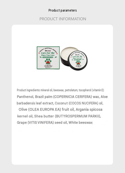 Eeljoy Pet Paw And Nose Care Wax, Universal Moisturizing Paw And Nose Care Protective Moisturizing Wax For Cats And Dogs