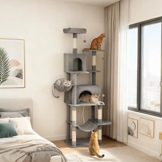 Multi-Level Cat Tower(No shipments on weekends)