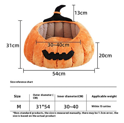Winter Warm Pet Halloween Nest
