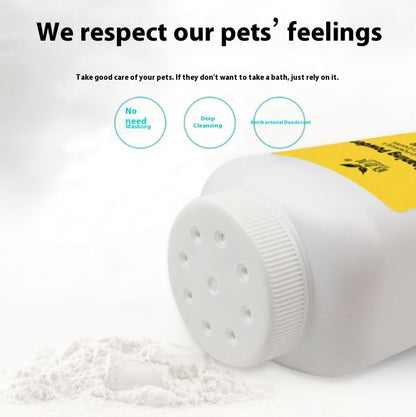 Pet Cleaning Dirt Fragrance Dry Cleaning Powder