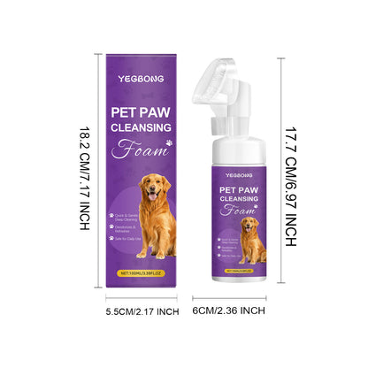 Pet Paw Cleansing Foam
