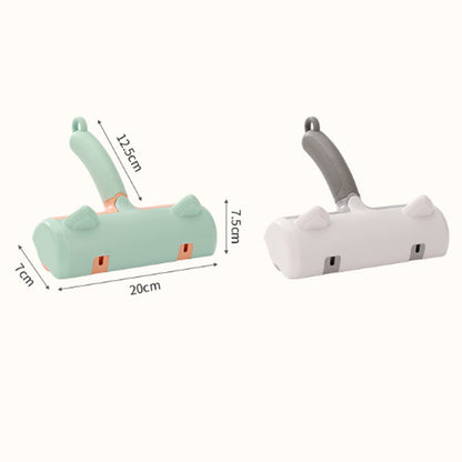 Cat And Dog Pet Sticky Hair Roller Two-way Hair Removal Brush Clothing Sofa Self-cleaning Static Sticky Hair Sticky Cleaning