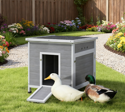 Wooden With Openable Roof Cage, Removable Floor, Double Doors
