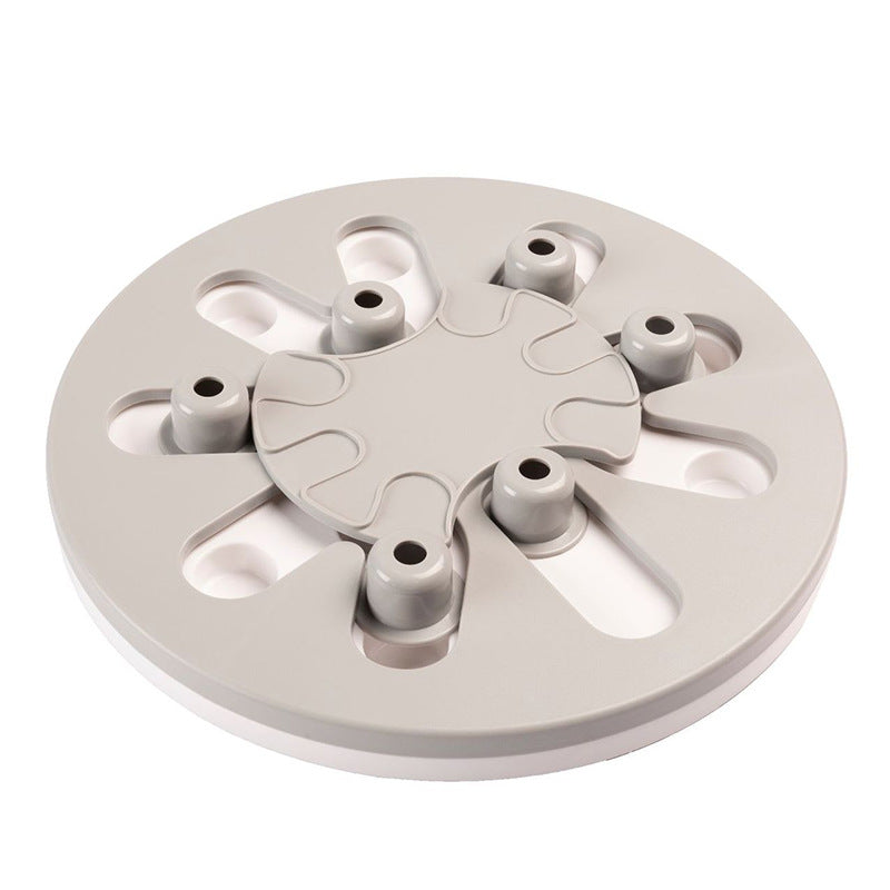Pet Slow Food Bowl Leakage Training Game Plate