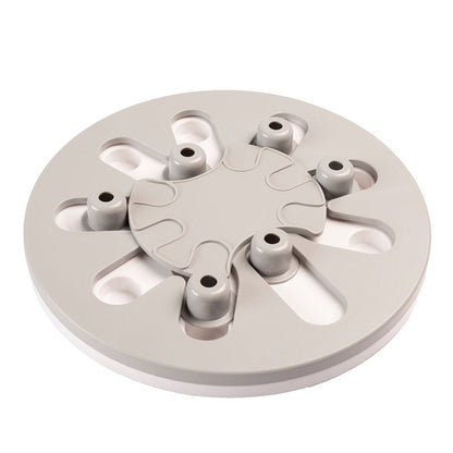 Pet Slow Food Bowl Leakage Training Game Plate