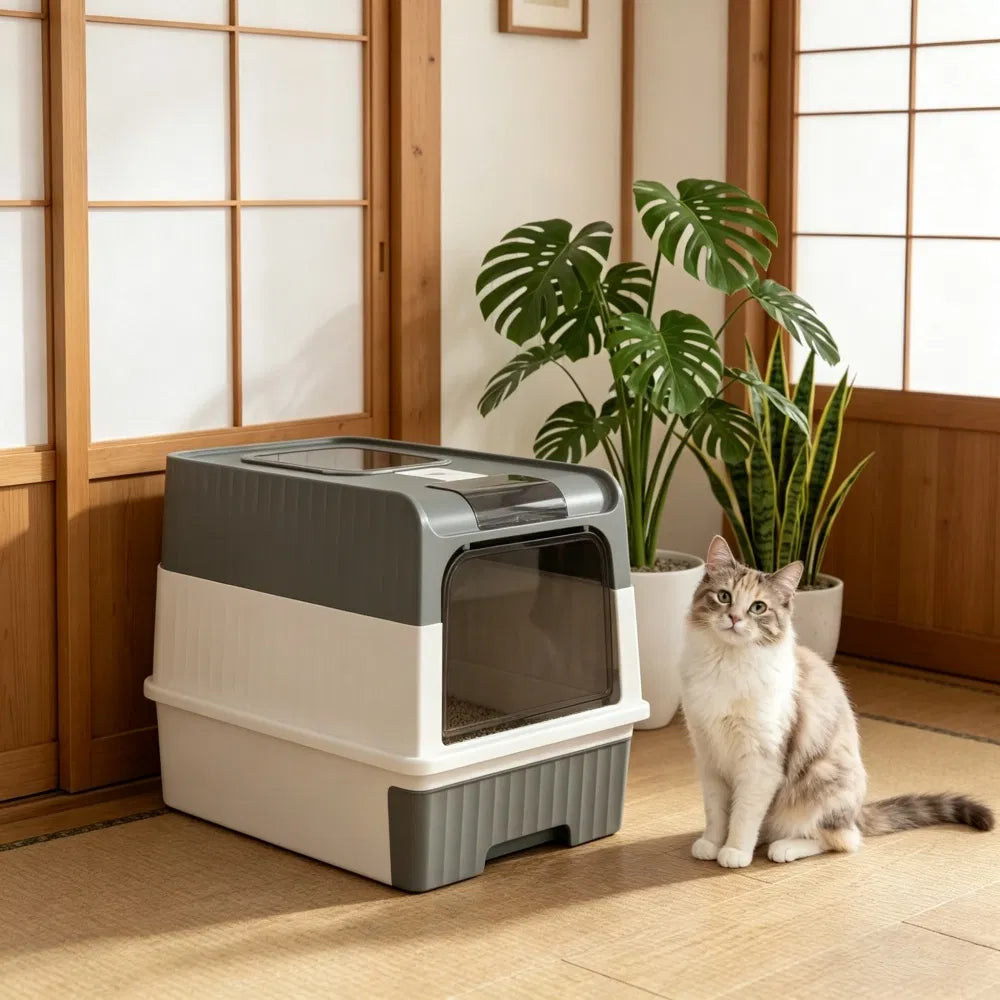 Cat Litter Box 18.9 Inches