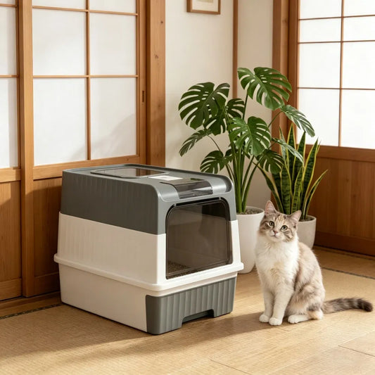 Cat Litter Box 18.9 Inches