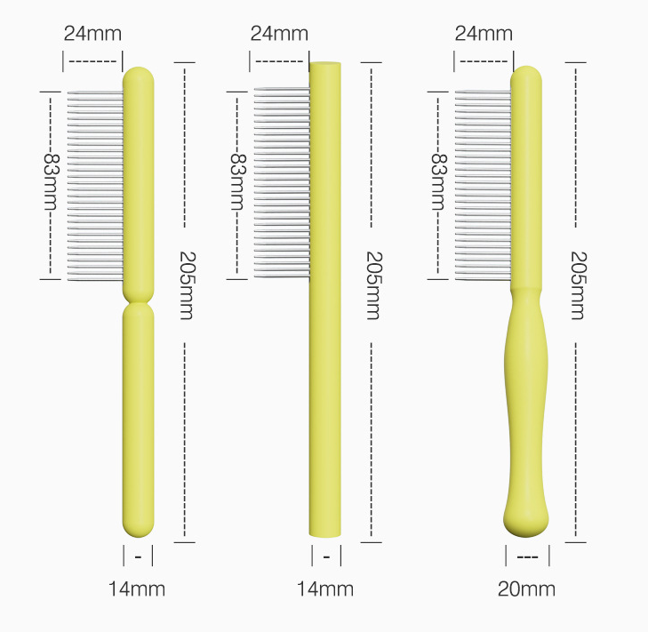 Pet Cat And Dog Dense Tooth Row Comb To Remove Floating Hair