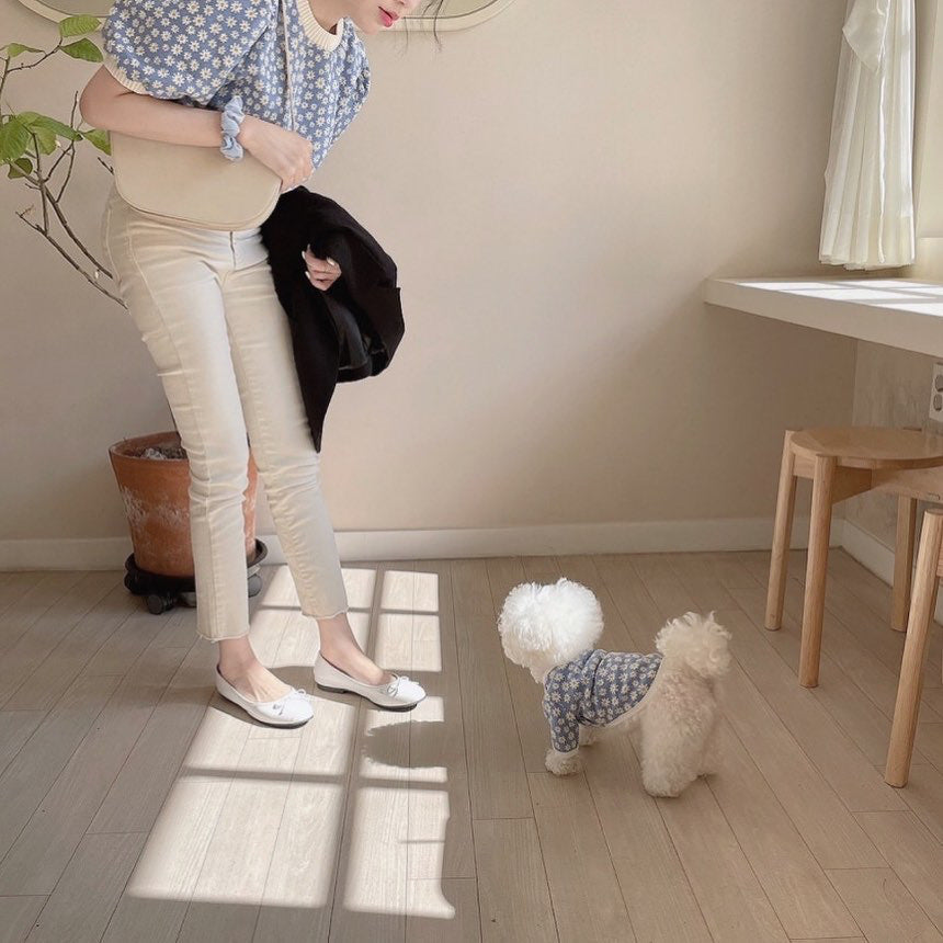 Cute and Simple Pet Dog Printing Clothes