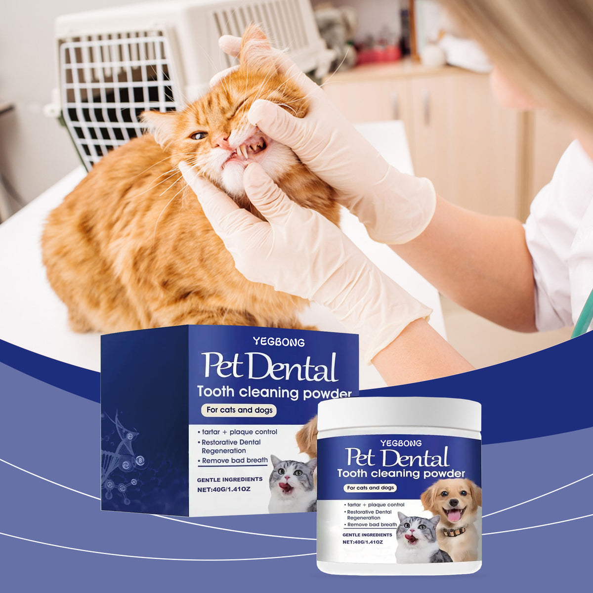 Pet Teeth Cleaning Powder