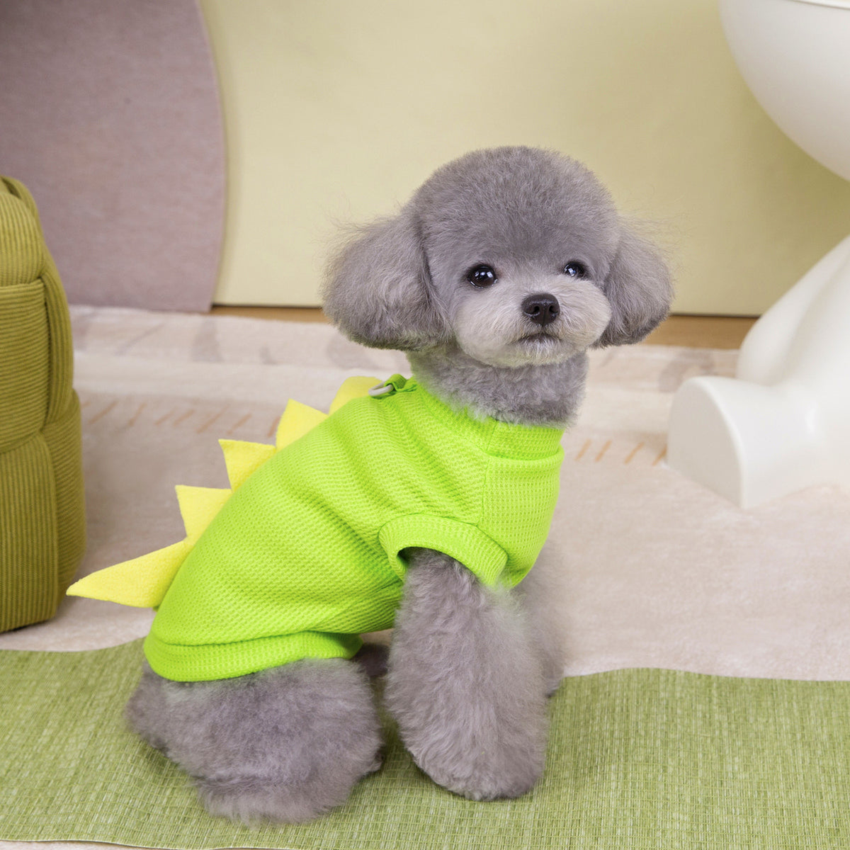 Polyester Pet Cartoon Clothes Dog