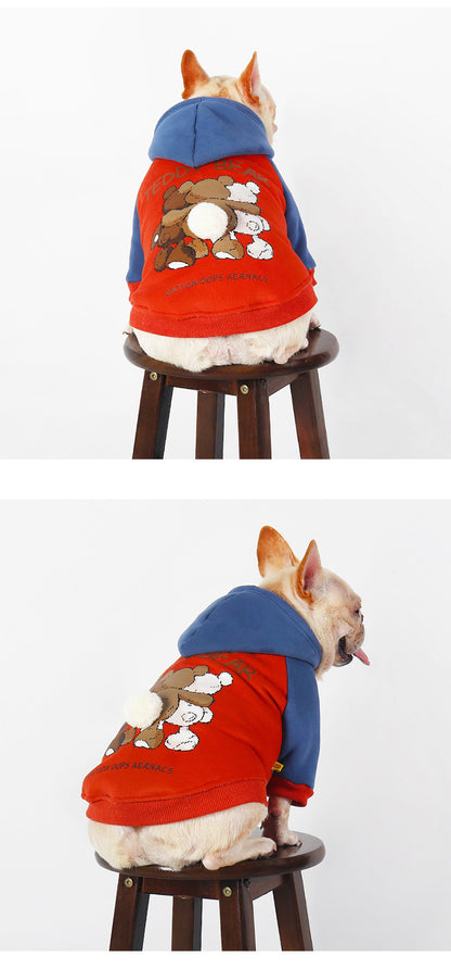 Autumn And Winter New Pet Small And Medium-sized Dogs Teddy Bichon Jarre Aero Bull Corgi Clothes