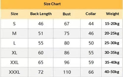 Warm Fleece Sweater For Medium- To Large-Sized Dogs