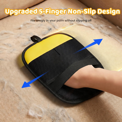 Pet Hair Removal Glove For Dogs & Cats, Upgraded Reusable Electrostatic Pet Hair Remover Glove, Magic Brush Mitt Tool For Couch, Furniture, Bed, Clothing, Carpet, Car Seat