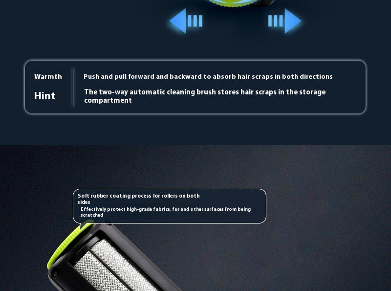 Pet Two-way Sofa Automatic Cleaning Lint Roller