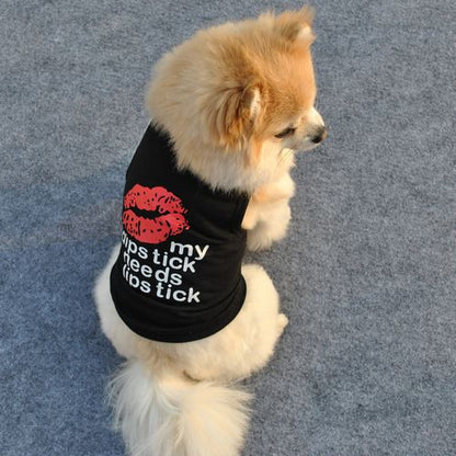 Summer Black Vest Breathable Teddy Bichon - Pet Clothing