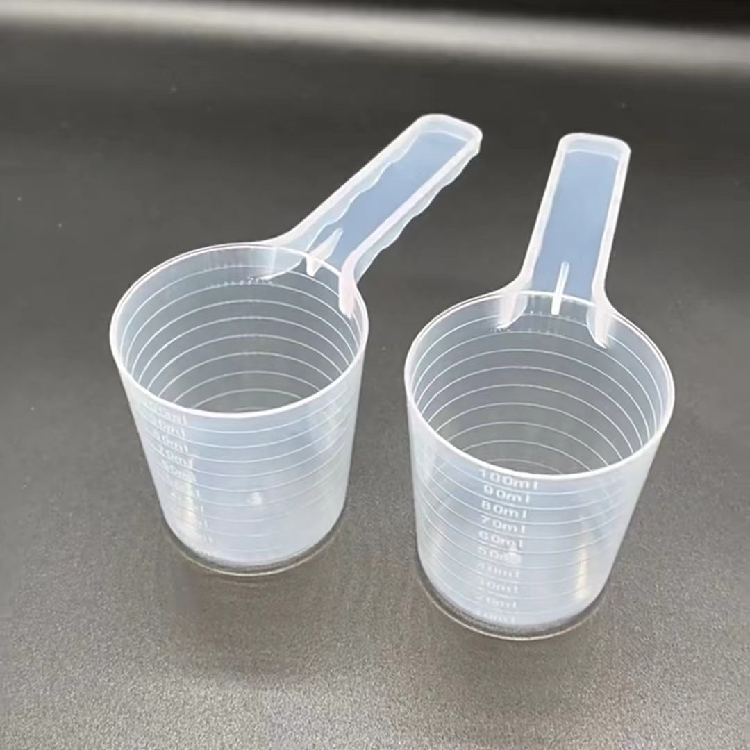 Milliliter Liquid Transparent Plastic Measuring Spoon For Milk Powder