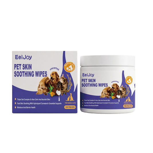 Pet Skin Soothing Wipes