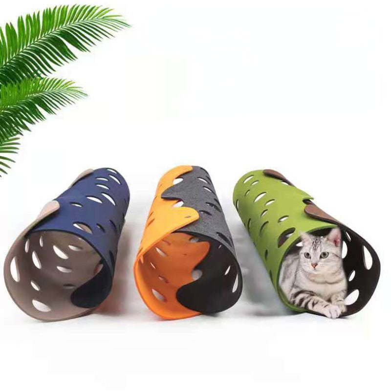 Shape-shifting Cat Nest Rolling Ground Totoro Tunnel Felt