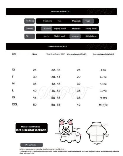 Pomeranian Bichon Frise West Highland White Terrier and Shih Tzu Size Thick Cotton Cape - Pet Clothing