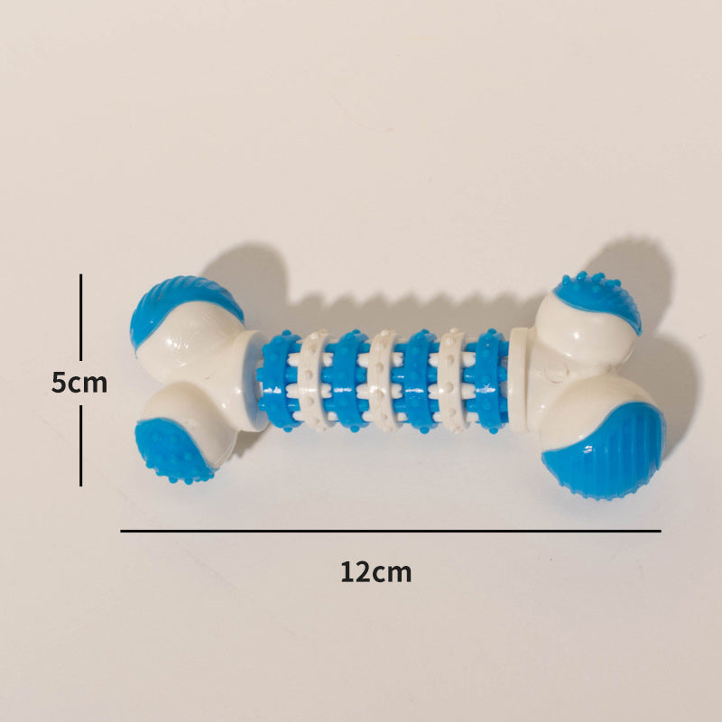 Interactive Dog Toy For Small Breeds Bone Shaped Puppy Chew Toys For Teething
