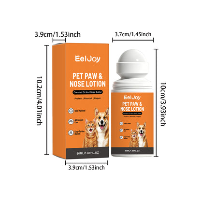Eeljoy Pet Paw And Nose Moisturizing Lotion Gentle Ingredients For Daily Moisturizing And Care Of Pet Paws And Nose
