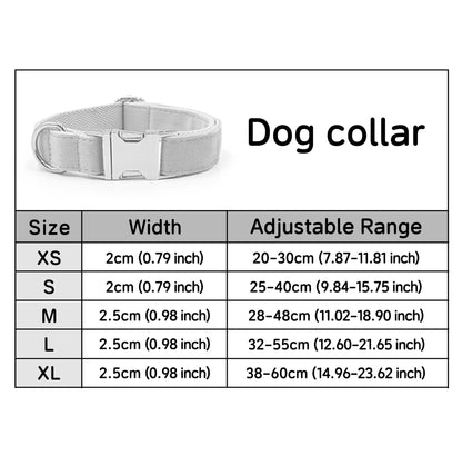 Teddy Plush Pet Collar With Adjustable Lettering