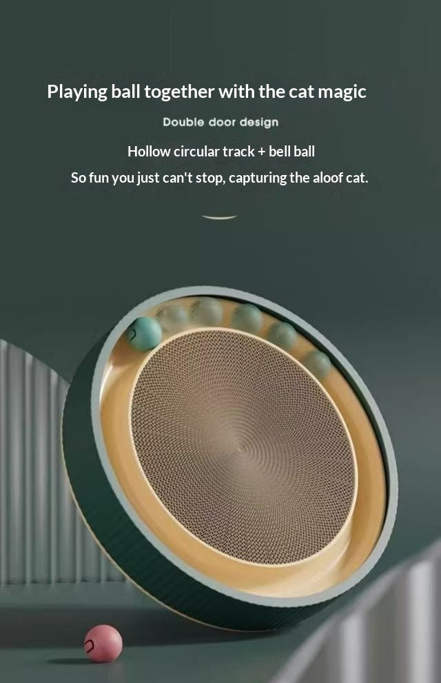 Multifunctional Cat Scratching Board, Waterproof Cat Toy, Cat Nest, Integrated Wear-Resistant Scratching Plate, Cat Supplies, Round Cat Scratching Board