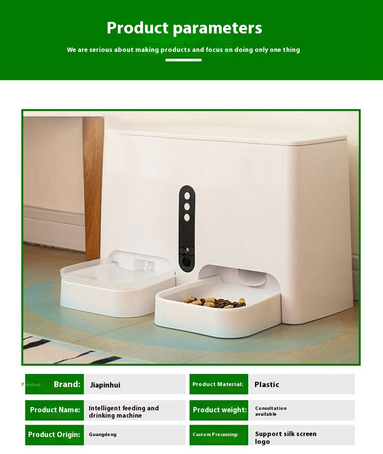 Pet Intelligent Feeding And Drinking All-in-one Machine