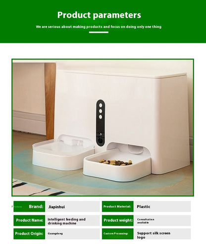 Pet Intelligent Feeding And Drinking All-in-one Machine