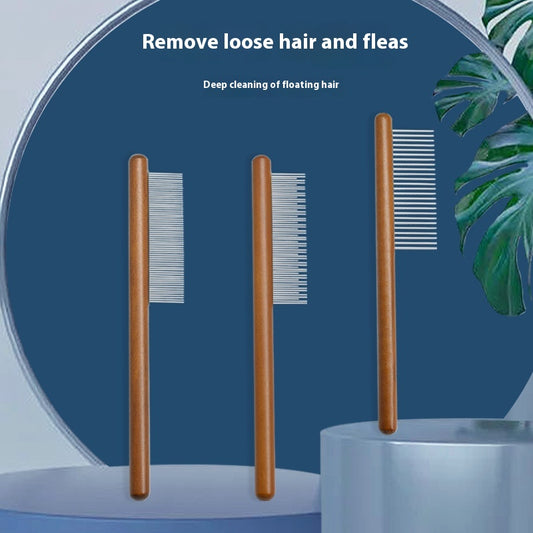 Pet Cat Dog Flea Comb Dense Gear