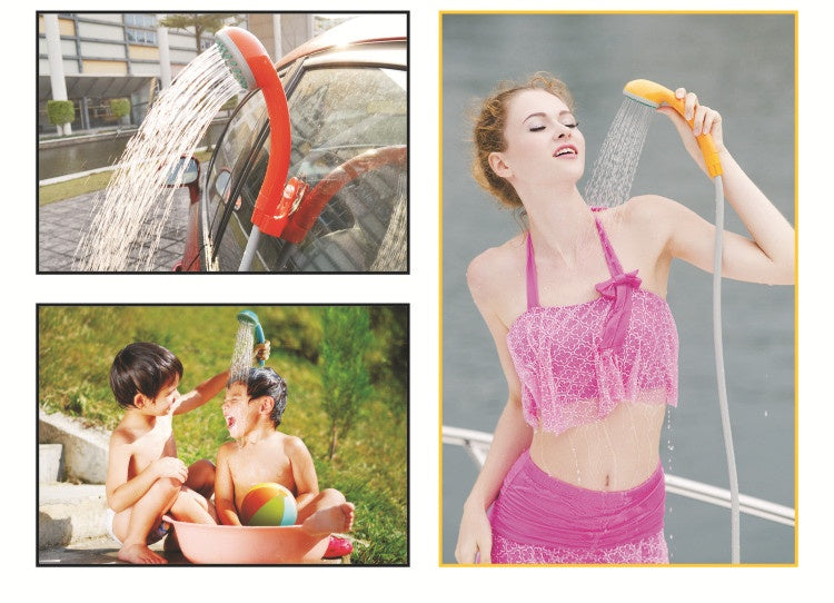Outdoor Electric Supercharged Simple Mobileportable Shower