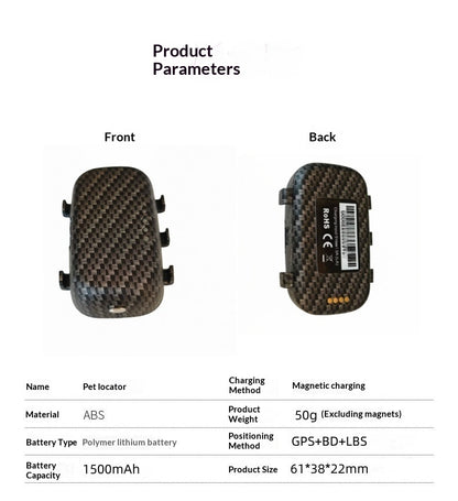 4G Precision Positioning Magnetic charge Waterproof Adjustable Cat And Dog GPS Tracker