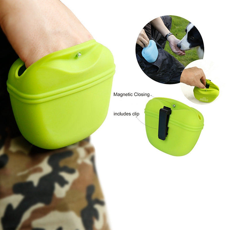 Pet Portable Dog Training Waist Bag Treat Snack Bait Dogs Obedience Agility Outdoor Feed Storage Pouch Food Reward...