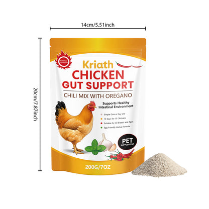 Kriath Nutritional Powder For Chickens Specialized Feed For Egg-Laying Chickens, Promotes Feeding And Aids In The Absorption Of Nutrients
