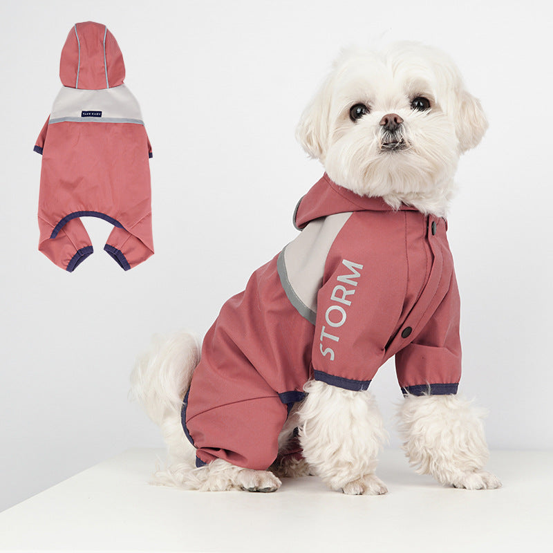 Dog Clothes Summer Trendy Waterproof Raincoat