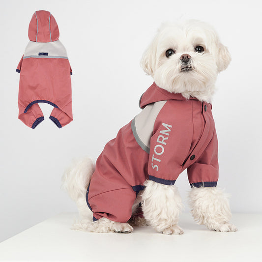 Dog Clothes Summer Trendy Waterproof Raincoat