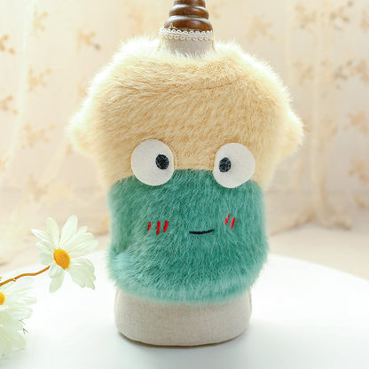 Pet Clothing Plush Animal Crew Neck Sweater