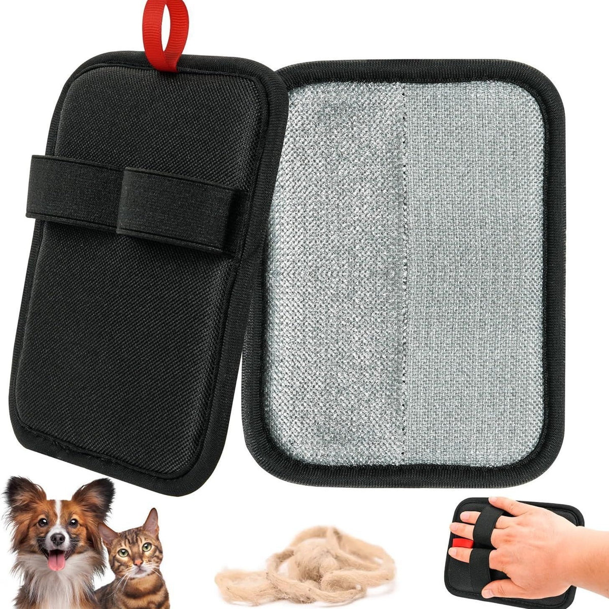 New Cat Hair Remover, Cat Hair Removal Tool, Hair Brush, Cat Hair Adsorption Tool, Hair Removal Brush, Scraper